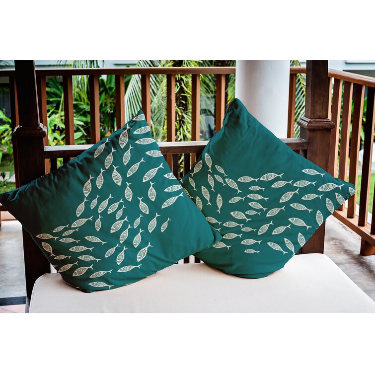 Wayfair green outlet pillows